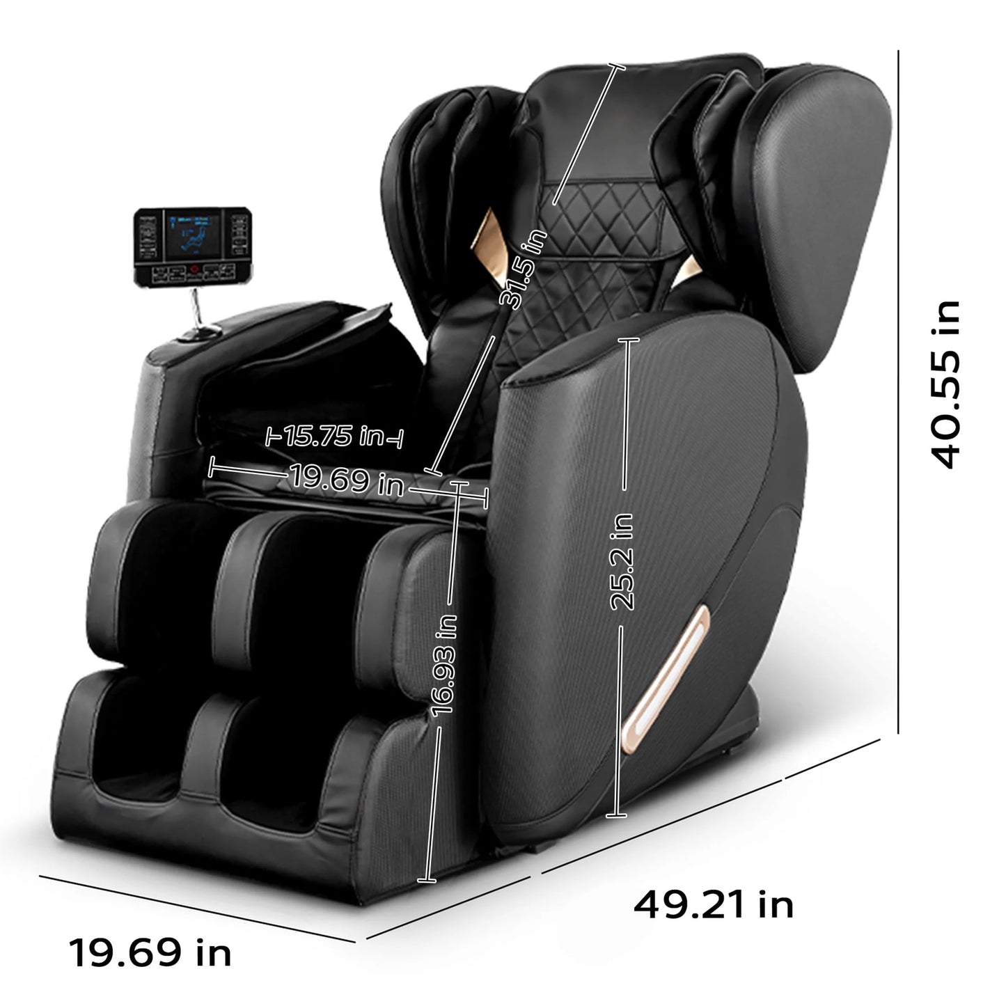 Elevated Living™ Full Body Zero Gravity Massage Chair