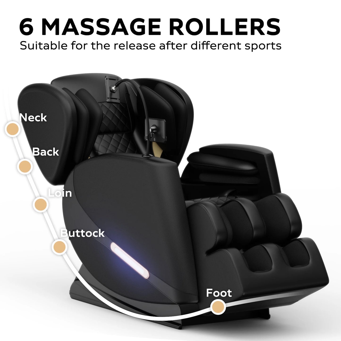 Elevated Living™ Full Body Zero Gravity Massage Chair