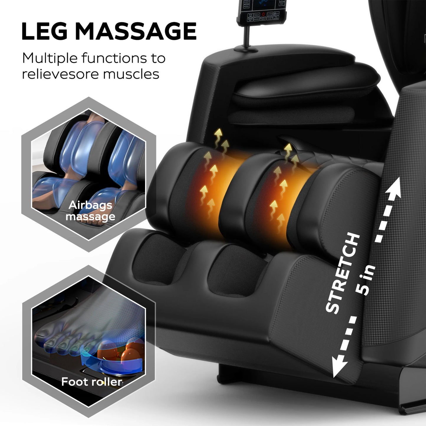 Elevated Living™ Full Body Zero Gravity Massage Chair